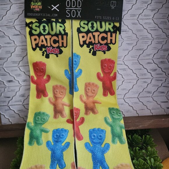 Odd Sox Other - NWT Odd Sox Sour Patch Kids Over the Calf Socks